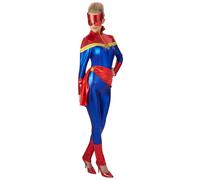 Rubie's Official Captain Marvel Costume, Ladies, Medium