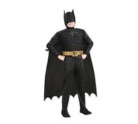 Rubie's Official DC Comics Warner Bros Dark Knight Batman Deluxe Muscle Chest Childs Costume