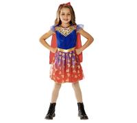 Rubie's Official DC Supergirl Deluxe Child Dress, Kids Superhero Fancy Dress 5-6
