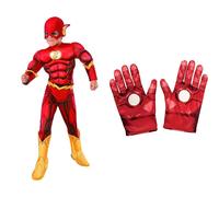 Rubie's Official DC Superhero The Flash Deluxe Child's Costume S Singolo