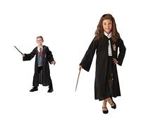 Rubie's Official Harry Potter Gryffindor Deluxe Robe with Wand & Glasses, Childs