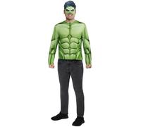 Rubies Official Hulk Top, Adult Fancy Dress, Size M-L