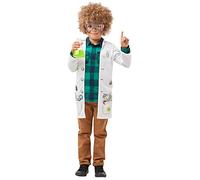 Rubie's Official Mad Scientist Jacket Fancy Dress, Lab Doctor Uniform, Childs SC