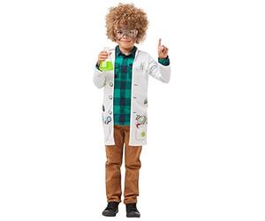 Rubie's Official Mad Scientist Jacket Fancy Dress, Lab Doctor Uniform, Childs SC