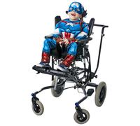 Rubies Official Marvel Captain America Adaptive Child Costume, Kids Fancy Dress