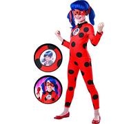 Rubie's Official Miraculous Ladybug Deluxe Childs Costume and Eye mask, Superher