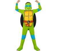 Leonardo Teenage Mutant Ninja Tartaruga Costume Ufficiale Bambini Età 3-10