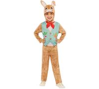 Rubies Costume ufficiale da coniglio, per bambini, taglia 5-6 anni