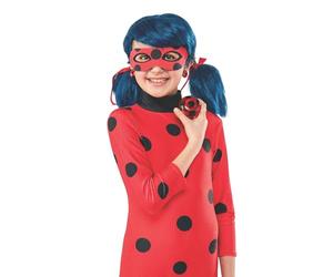 Rubie's Official, Set di orecchini a clip e Yo-Yo di Ladybug, set di accessori per costume