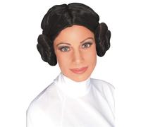 Rubie's Official Star Wars Princess Leia Wig, Adult Costume - One Size