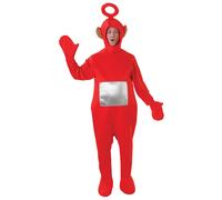 Rubie's Official Teletubbies Deluxe Costume, Adult Fancy Dress STD PO Teletubbie