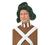 Rubie's - Parrucca da donna di Willy Wonka e The Chocolate Factory Oompa Loompa, come mostrato, taglia unica, Come mostrato, taglia unica
