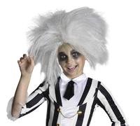 Rubies Parrucca Beetlejuice per bambino e bambina, Accessorio, Complementi per costumi, Ufficiale Warner Bros Bitelchus per Halloween, Feste, Carnevale