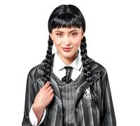 PARRUCCA MERCOLEDI' ADDAMS ADULTO
