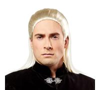 Rubies Parrucca Daemon Targaryen per adulti, accessorio per costumi, complemento per costumi, prodotto ufficiale con licenza Game Of Thrones, Game of Thrones per Carnevale, cosplay, feste