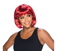 Rubie's- Parrucca Elegant Bob, Rosso, Unica, BW886 Halloween