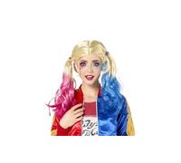 Harley Quinn Parrucca Suicide Squad Accessorio Costume da Donna per Halloween