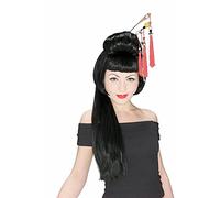 Rubie's - Parrucca ufficiale da Geisha cinese adulta, per ragazze - Taglia unica