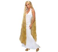 Rubie's Parrucca ufficiale per adulti da Lady Godiva, bionda lunga, taglia unica