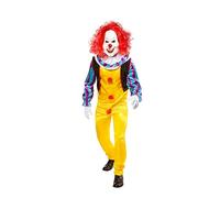Rubie's Pennywise Deluxe - Costume da clown It The Movie, da adulto, XL, giallo