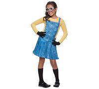 Rubie's, prodotto ufficiale, costume da Minion femmina, dal film Cattivissimo me della Universal Studios, L