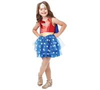 Rubie's Official DC Wonder Woman Premium Child Costume, Superhero Fancy Dress 3-