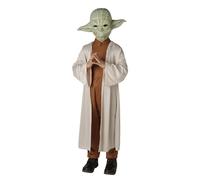 Rubie's Rubies Costume ufficiale Disney Star Wars Yoda, taglia 9-10 anni, multicolore per Halloween