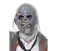 Rubie's Rubies Maschera de Bestia Zombie insanguinato per adulti, Taglia única, Accessorio, Complemento costume per Halloween, Carnevale, Cosplay e festa