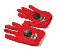 RUBIE'S- Paire de Gants Officiels Taille Unique-I-34974 Miraculous: Tales of Cat Noir Ladybug Costume, Cartone Animato, Colore Guanto Lady Bug, Taglia Unica, 34974_NS