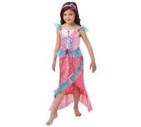 Rubie's-Rubino Costume da principessa da sirena ufficiale deluxe, taglia S ragaz