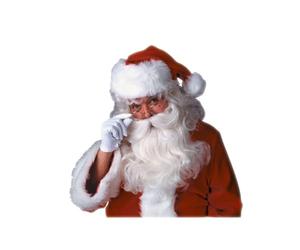 Rubie's, set di barba e parrucca di Babbo Natale per adulti (taglia unica)