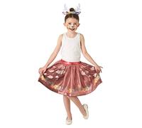 Rubie's, set ufficiale di tutù da cervo, costume per bambini, creature del bosco, taglia unica ca. 3-6 anni.
