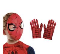 Rubies - Spider-Man ufficiale - Set maschera + guanti Spider-Man taglia unica