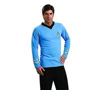 Rubie's Star Trek - Camicia classica deluxe blu (grande)