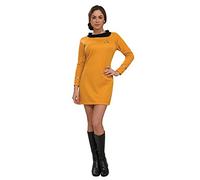 Rubies Star Trek Classic Deluxe Gold Costume Adulto, Oro, Small