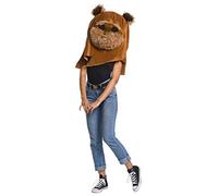 Rubie's Star Wars Classic Adult Ewok Plush Oversize Head Mask, taglia unica, come mostrato, taglia unica