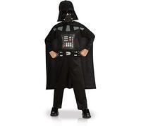 Rubies Star Wars, costume da ingresso della gamma Dark Vader 5-6 anni, colore: Nero
