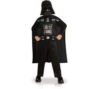 RUBIE'S Rubies Star Wars, costume da ingresso della gamma Dark Vader 7-8 anni, colore: Nero