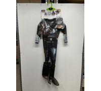 Rubies Star Wars Mandalorian Bambino Tuta,Maschera,Mantella,Guanti & Stivali #