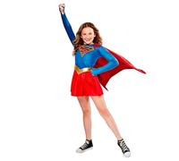 Rubie's Supergirl Maschere Bambine e ragazze S Nero
