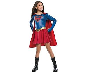 Rubie's Supergirl Maschere Bambine e ragazze L Blu/Rosso
