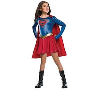 Rubie's Supergirl Maschere Bambine e ragazze S Nero