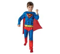 Rubie's Superman Classic Comic Book - Costume Bambini 7-8 Anni