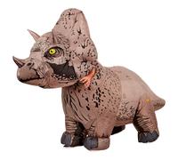 Rubies Costume Gonfiabile Triceratops per Adulti, Unisex, Taglia Unica, Gonfiabile Completo, Film Ufficiale Jurassic World per Halloween, Carnevale, Feste, Addio al Nubilato, Cosplay e Compleanni