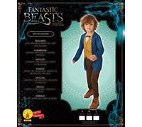Rubie's Official Fantastic Beasts Warner Bros Newt Scamander Classic Childs Cost