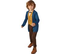Rubie's Official Fantastic Beasts Warner Bros Newt Scamander Classic Childs Cost