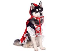 Rubie's Unisex adulto Cappuccetto Rosso Pet Accessorio, Come Mostrato, XL Collo 20 Circonferenza 27 Indietro 28 US