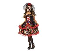 Costume halloween el dia de los muertos bambina di katrina