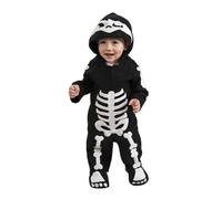 Rubies - Vestito Scheletrino Baby (1 / 2 anni), 885990-T