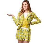Rubie's Women's Clueless Cher Yellow Costume for Themed Parties and Halloween, As Shown, Small